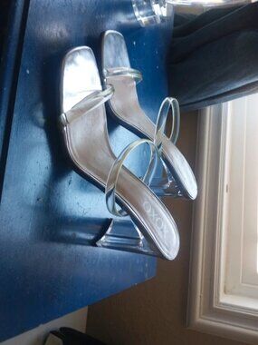 Glass sandals